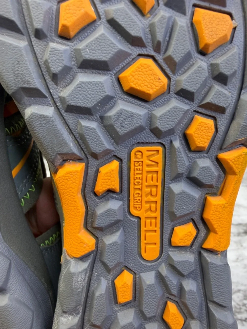 Merrell Hydro Olive Boys Youth Waterproof Shoes Sandals Size 3 US Medium